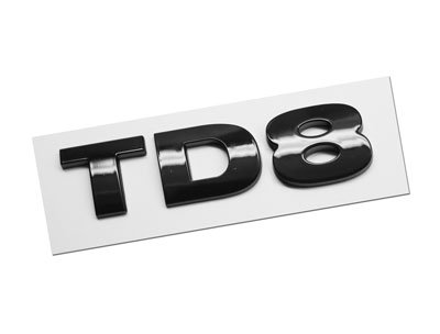 HAWKE Gloss Black 3D Letter Badge – SINGLE Letter For Range Rover Sport L320 – Front Or Rear